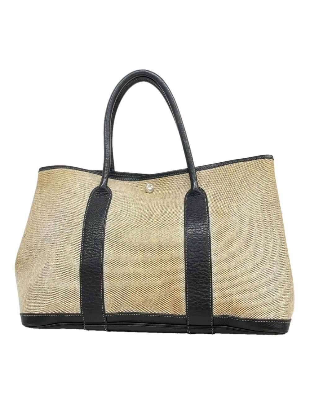 Hermes Garden Party Tote Toile And #316509H14B